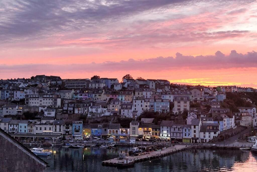 Luxury Dog Friendly Home In Brixham Harbour With Sea Views And Free Parking Экстерьер фото